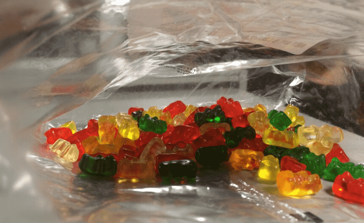 a bag of gummy bears